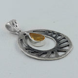 925 Silver Mystic Quartz Pendant