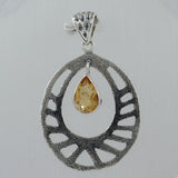 925 Silver Mystic Quartz Pendant