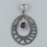 925 Silver Mystic Quartz Pendant