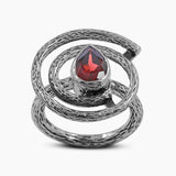 925 Silver Mystic Quartz Rings