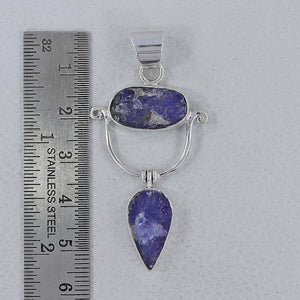925 Sterling Silver Tanzanite Pendants