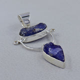 925 Sterling Silver Tanzanite Pendants