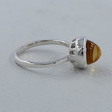 Citrine Silver Ring