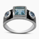 925 Sterling Silver Garnet Rings