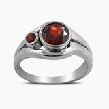 925 Sterling Silver Smoky Quartz Rings