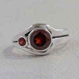 Smoky Quartz 925 Sterling Silver Ring