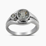 925 Sterling Silver Smoky Quartz Rings