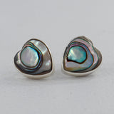 Abalone Shell Silver Earring