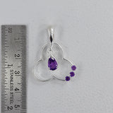 Amethyst Fine Gemstone Pendant Set