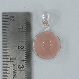 925 Silver Rose Quartz Pendants