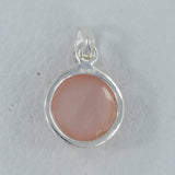 925 Silver Rose Quartz Pendants