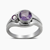 925 Sterling Silver Smoky Quartz Rings