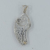 925 Silver Stingray Shape Pendant