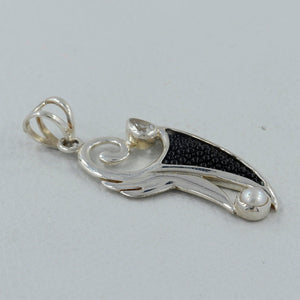 925 Silver Stingray Shape Pendants