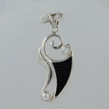 925 Silver Stingray Shape Pendant