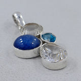 925 Sterling Silver Multistone Pendants