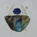 Labradorite 925 Sterling Silver Pendant