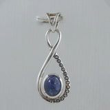 Tanzanite 925 Sterling Silver Pendant