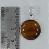 Tiger Eye 925 Sterling Silver Pendant