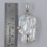 Fresh Water Pearl 925 Sterling Silver Pendant