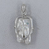 Fresh Water Pearl 925 Sterling Silver Pendant