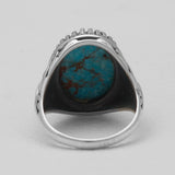 Mexican Turquoise Silver Rings