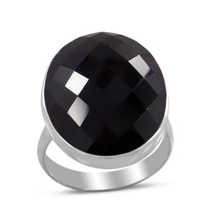 Multi Sapphire Silver Ring