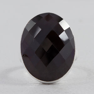 Multi Sapphire Silver Ring