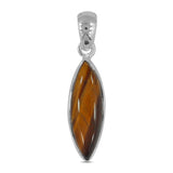 Tiger Eye 925 Sterling Silver Pendant