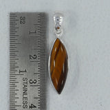 Tiger Eye 925 Sterling Silver Pendant