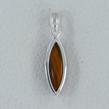 Tiger Eye 925 Sterling Silver Pendant