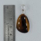 925 Sterling Silver Tiger Eye Pendant