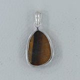 Tiger Eye 925 Sterling Silver Pendant