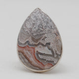 Crazy Lace Agate Silver Rings