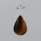 925 Sterling Silver Tiger Eye Pendant