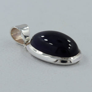 925 Sterling Silver Amethyst Pendants
