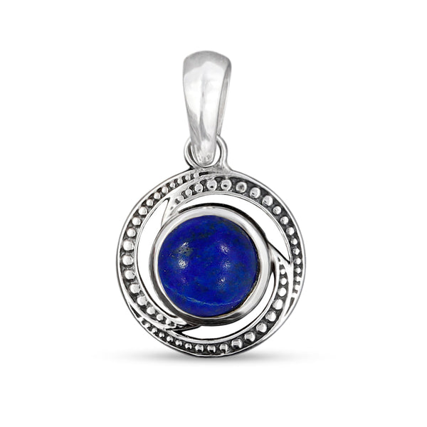 925 Silver Lapis Lazuli Pendant