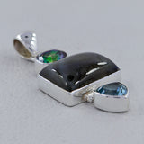 925 Silver Labradorite Pendants