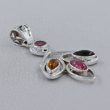 Stunning Tourmaline Gemstone Silver Pendants