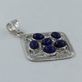 925 Silver Lapis Lazuli Pendant