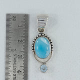 Larimar 925 Silver Pendant