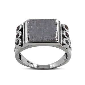925 Sterling Silver Meteorite Rings