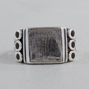 925 Sterling Silver Meteorite Rings