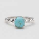 Rainbow Moonstone Silver Rings