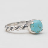 Rainbow Moonstone Silver Rings