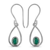 Ethiopian Opal Silver Earrings