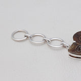 Ammonite Gemstone Bracelet 925 Sterling Silver Bracelet