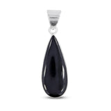 Black Onyx Pendant with Earring Jewelry Set