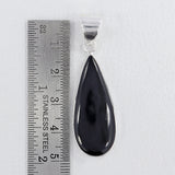 Black Onyx Pendant with Earring Jewelry Set