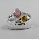 925 Sterling Silver Ethiopian Opal Ring